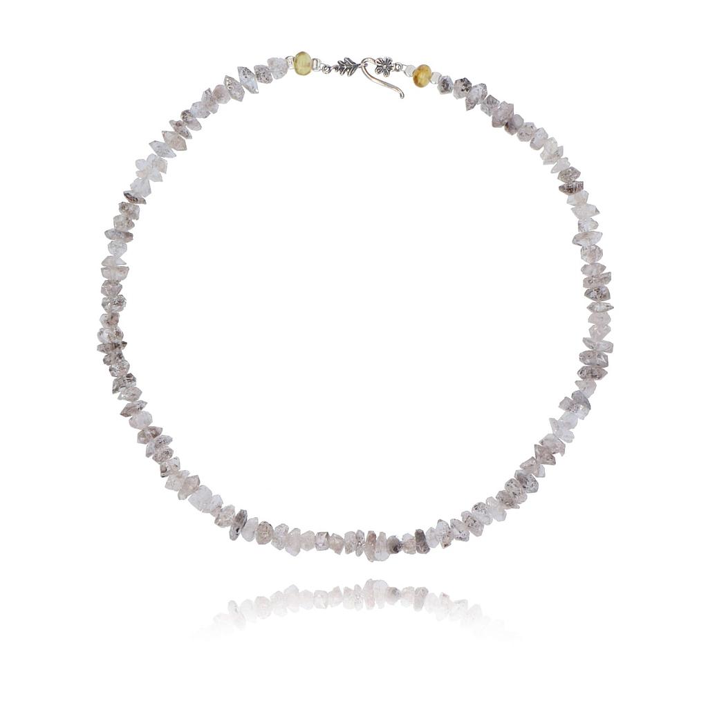 Collar Herkimers chicos